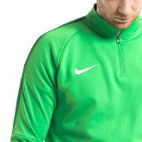 Nike Dry Academy 18 Drill Pull d'Entraînement Vert vif Blanc