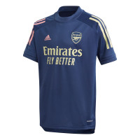 adidas Arsenal Trainingsshirt 2020-2021 Kids Blauw Geel