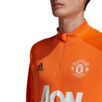 adidas Manchester United Trainingstrui 2020-2021 Oranje