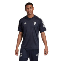 adidas Juventus Trainingsshirt 2020-2021 Donkerblauw Lichtgrijs