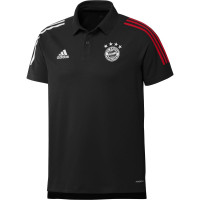 adidas Bayern Munchen Polo 2020-2021 Zwart Rood