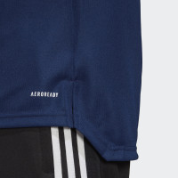 Haut d'entraînement adidas Condivo 20 1/4-Zip bleu foncé blanc