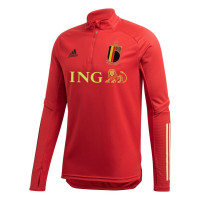 Pull Haut d'Entraînement adidas Belgium 2020 Rouge