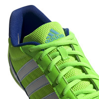 adidas Super Sala Zaalvoetbalschoenen (IN) Groen Blauw Wit