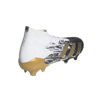 Chaussures de football adidas PREDATOR MUTATOR 20.1 GRASS (FG) Blanc Or Noir