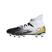 Chaussure de football adidas PREDATOR 20.3 Gazon/gazon artificiel (FxG) Blanc/or noir
