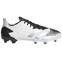 adidas PREDATOR 20.2 GRASS CHAUSSURES DE FOOTBALL (FG) Blanc Argent Noir