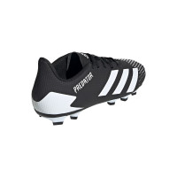 Chaussure de football adidas PREDATOR 20.4 Gazon/gazon artificiel (FxG) Noir/blanc/noir