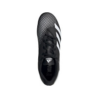 Chaussure de football adidas PREDATOR 20.4 Gazon/gazon artificiel (FxG) Noir/blanc/noir