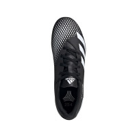adidas PREDATOR 20.4 TURF VOETBALSCHOENEN (TF) Zwart Wit Zwart