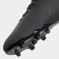 Chaussures de foot adidas PREDATOR 20.3 L GRASS (FG) Noir Noir Gris foncé