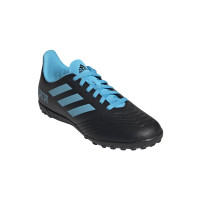 adidas PREDATOR 19.4 Turf Voetbalschoenen Kids Zwart Blauw