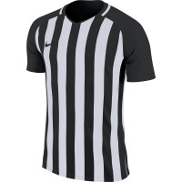 Nike Striped Division III Voetbalshirt Zwart Wit