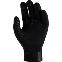Nike Academy HyperWarm Gloves Kids Noir Gris foncé