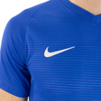 Nike Tiempo Premier Voetbalshirt Blauw Geel