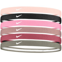 Nike Swoosh Hoofdbanden 6 stuks 2.0 Roze Zwart Paars