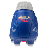 Mizuno Morelia Neo 3 Pro Reflex Voetbalschoenen (FG) Blauw Wit