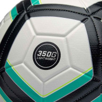 Nike Strike Team Voetbal 350G maat 5 Wit Zwart Groenblauw