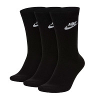 Chaussettes de sport Nike NSW Everyday Essential Pack de 3 Noires