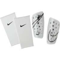 Nike Mercurial Lite Protège-Tibias Guard Blanc Noir Blanc