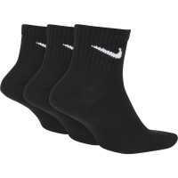 Nike Everyday Lightweight Chaussettes Cheville 3-Pack Noir Blanc