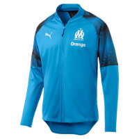 PUMA Olympique Marseille Polyester Trainingspak 2018-2019 Blauw