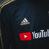 adidas Los Angeles FC Trainingspak 2019-2020 Zwart Goud