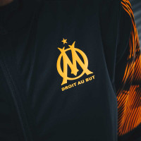 PUMA Olympique Marseille Trainingspak 2019-2020 Zwart Oranje