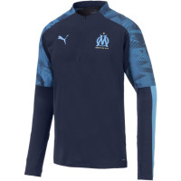 PUMA Olympique Marseille Top Trainingspak 2019-2020 Donkerblauw