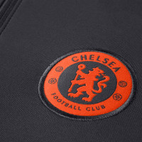 Nike Chelsea Strike Drill Trainingspak Champions League 2019-2020 Antraciet Oranje Kids