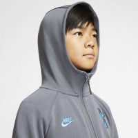 Nike Tottenham Hotspur Tech Fleece Trainingspak 2019-2020 Kids Grijs Blauw