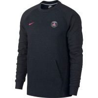 Nike Paris Saint Germain Optic Fleece Sweater Zwart