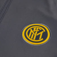 Nike Inter Milan Strike Trainingspak 2019-2020 Grijs Geel