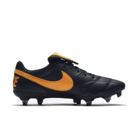 Nike PREMIER II Ijzeren Nop Voetbalschoenen (SG-PRO) AC Zwart Oranje