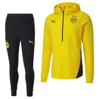 Puma Borussia Dortmund Casual Trainingspak 2020-2021 Geel