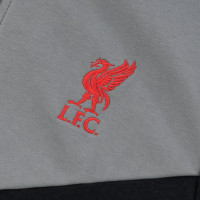 Nike Liverpool Tech Fleece Pack Trainingspak 2020-2021 Zwart Grijs