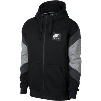 Nike NSW Air Hoodie Full Zip Fleece Zwart