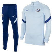 Nike Chelsea Strike Trainingspak 2020-2021 Kids Lichtblauw Blauw