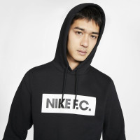 Nike FC Essential Hoodie Trainingspak Fleece Zwart
