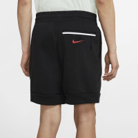 Nike AIR Fleece Trainingsset Zwart Wit Rood