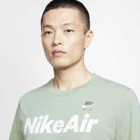 Nike Air Fleece Trainingsset Groen Wit Zwart