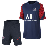 Nike Paris Saint Germain Trainingsset 2020-2021 Kids Wit