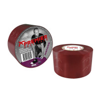 Premier Ruban Adhésif Chaussettes 38mm x 20m Bordeaux