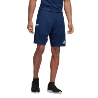 adidas T19 3P Voetbalbroekje Donkerblauw