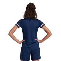 adidas T19 Polo Dames Donkerblauw