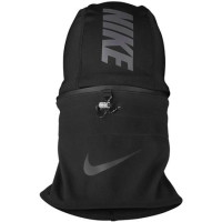 Nike Convertible Hooded Nekwarmer Zwart Grijs