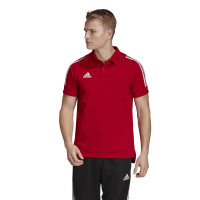 adidas Condivo 20 Polo Rood Wit