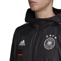 adidas Allemagne Coupe-Vent Veste d'Entraînement 2020-2021 Noir