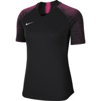 Nike Dry Strike Trainingsshirt Dames Zwart Roze