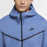 Nike Tech Fleece Vest Bleu Noir